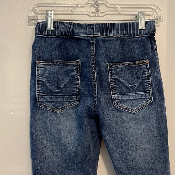 Hudson Boys Seth Jogger Jeans in Indigo Rinse Medium - Picture 6 of 8